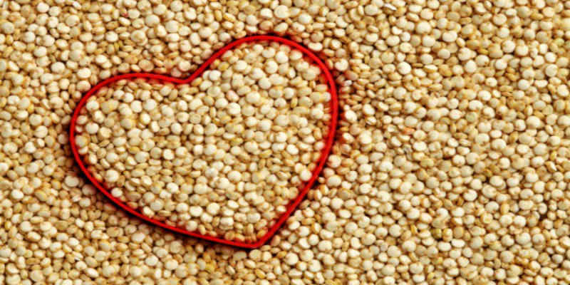 Hạt diêm mạch (Quinoa) trắng 1kg-243